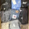 The photo shows a package with clothing in the category B.