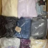 The photo shows a package with clothing in the category B.