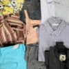 The photo shows a package with clothing in the category U.