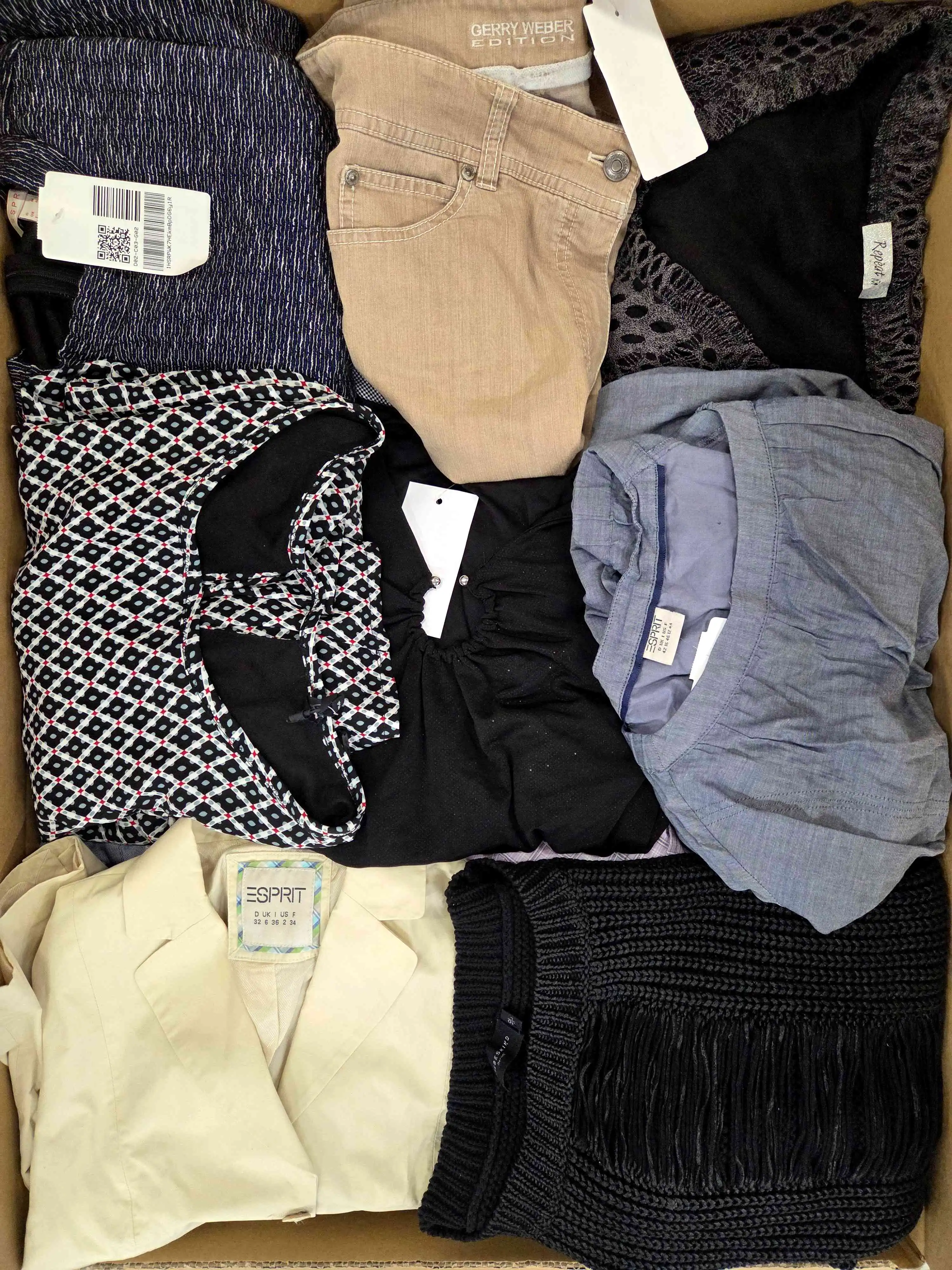 U1662 3 The photo shows a package with clothing in the category U.