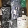 The photo shows a package with clothing in the category C.