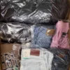 The photo shows a package with clothing in the category C.