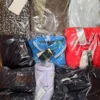 The photo shows a package with clothing in the category C.