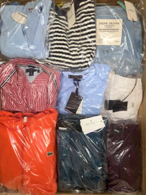 The photo shows a package with clothing in the category C.