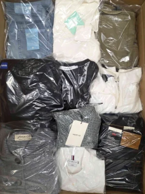 The photo shows a package with clothing in the category C.