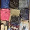 The photo shows a package with clothing in the category C.