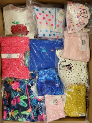 The photo shows a package with clothing in the category N.