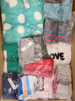 The photo shows a package with clothing in the category N.