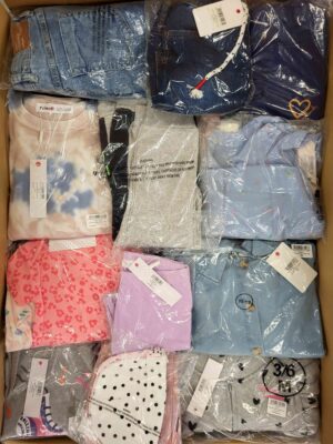 The photo shows a package with clothing in the category N.