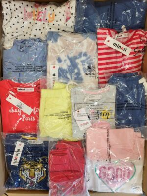 The photo shows a package with clothing in the category N.