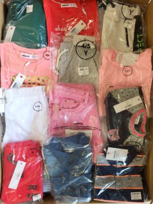 The photo shows a package with clothing in the category N.