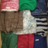 The photo shows a package with clothing in the category TSC.