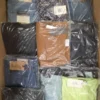 The photo shows a package with clothing in the category AP.