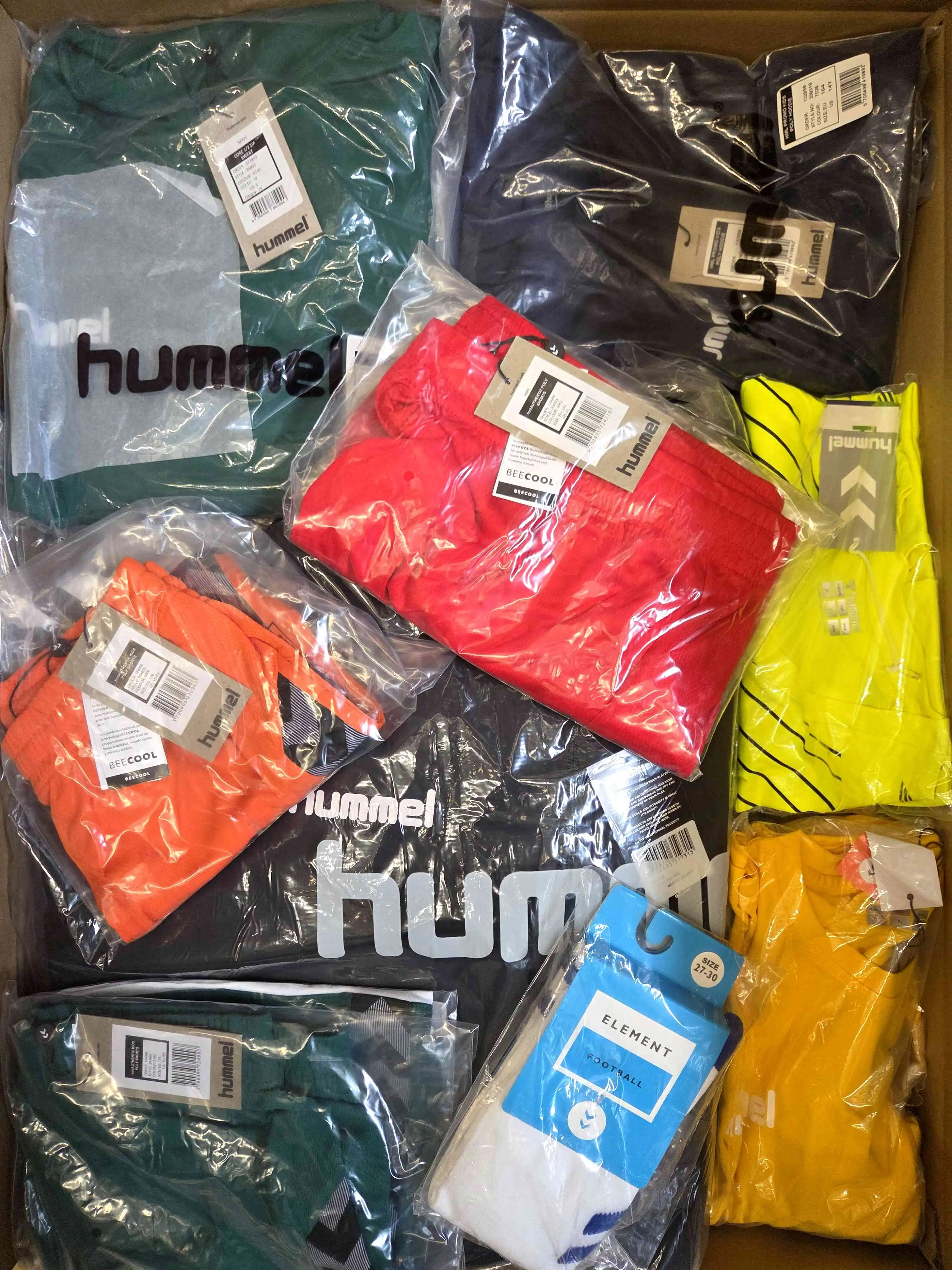 H972 3 The photo shows a package with clothing in the category H.