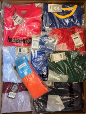 The photo shows a package with clothing in the category H.