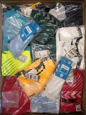The photo shows a package with clothing in the category H.