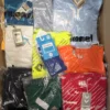 The photo shows a package with clothing in the category H.