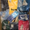 The photo shows a package with clothing in the category H.