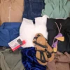 The photo shows a package with clothing in the category BSN.