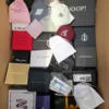 The photo shows a package with clothing in the category A.