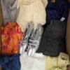 The photo shows a package with clothing in the category BSN.