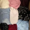 The photo shows a package with clothing in the category BSN.