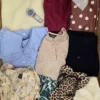 The photo shows a package with clothing in the category BSN.