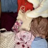 The photo shows a package with clothing in the category BSN.