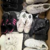 The photo shows a package with footwear in the category CSU.