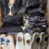 The photo shows a package with footwear in the category CSU.