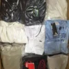 The photo shows a package with clothing in the category B.