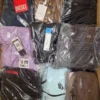 The photo shows a package with clothing in the category B.