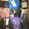 The photo shows a package with clothing in the category B.