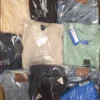 The photo shows a package with clothing in the category B.