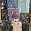 The photo shows a package with clothing in the category B.