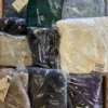 The photo shows a package with clothing in the category B.