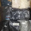 The photo shows a package with clothing in the category B.
