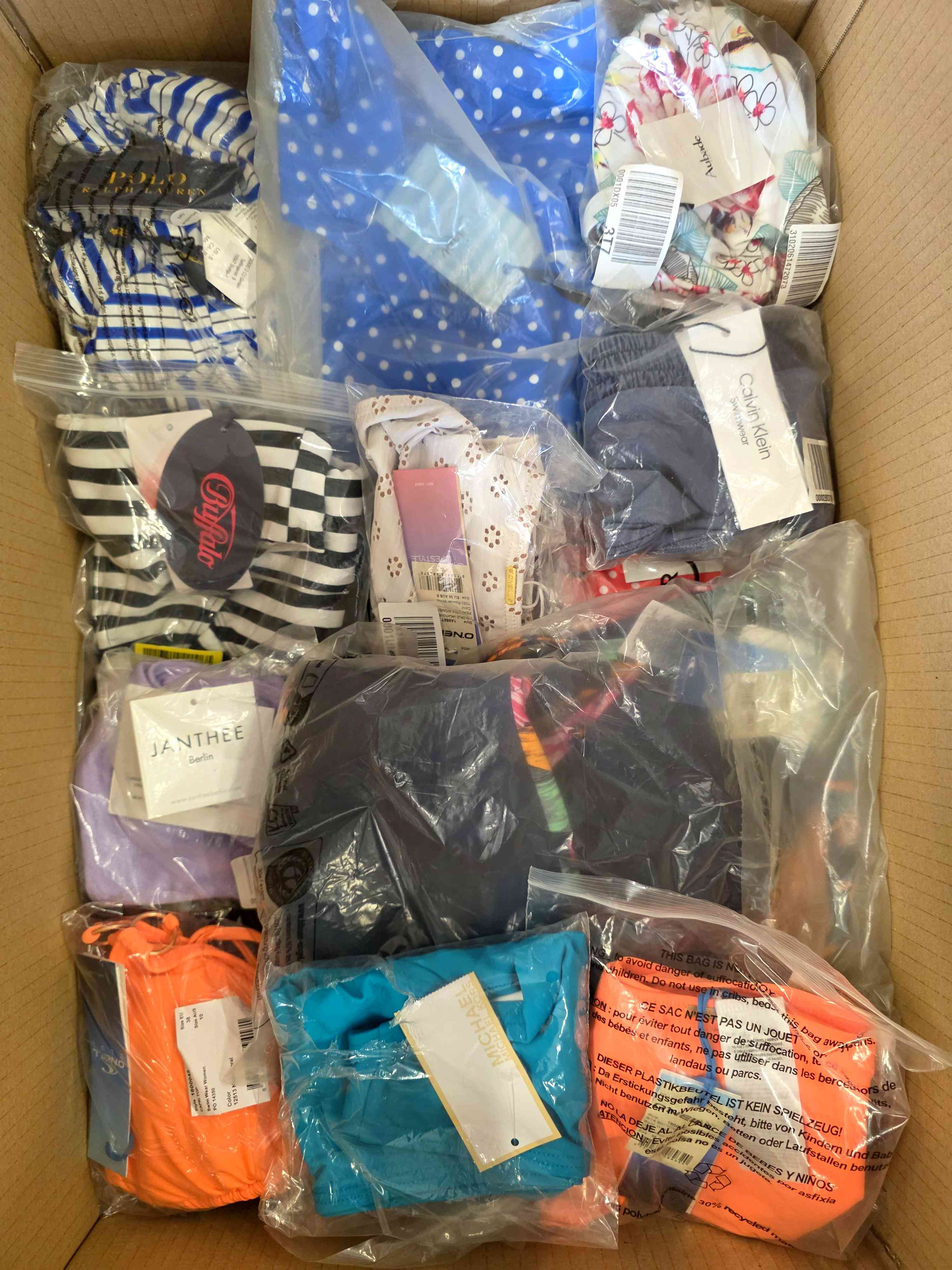 ABW173 3 The photo shows a package with clothing in the category ABW.