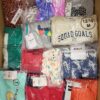The photo shows a package with clothing in the category N.