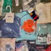 The photo shows a package with clothing in the category N.