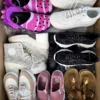 The photo shows a package with footwear in the category BSU.