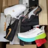 The photo shows a package with footwear in the category BS.
