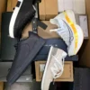 The photo shows a package with footwear in the category BS.