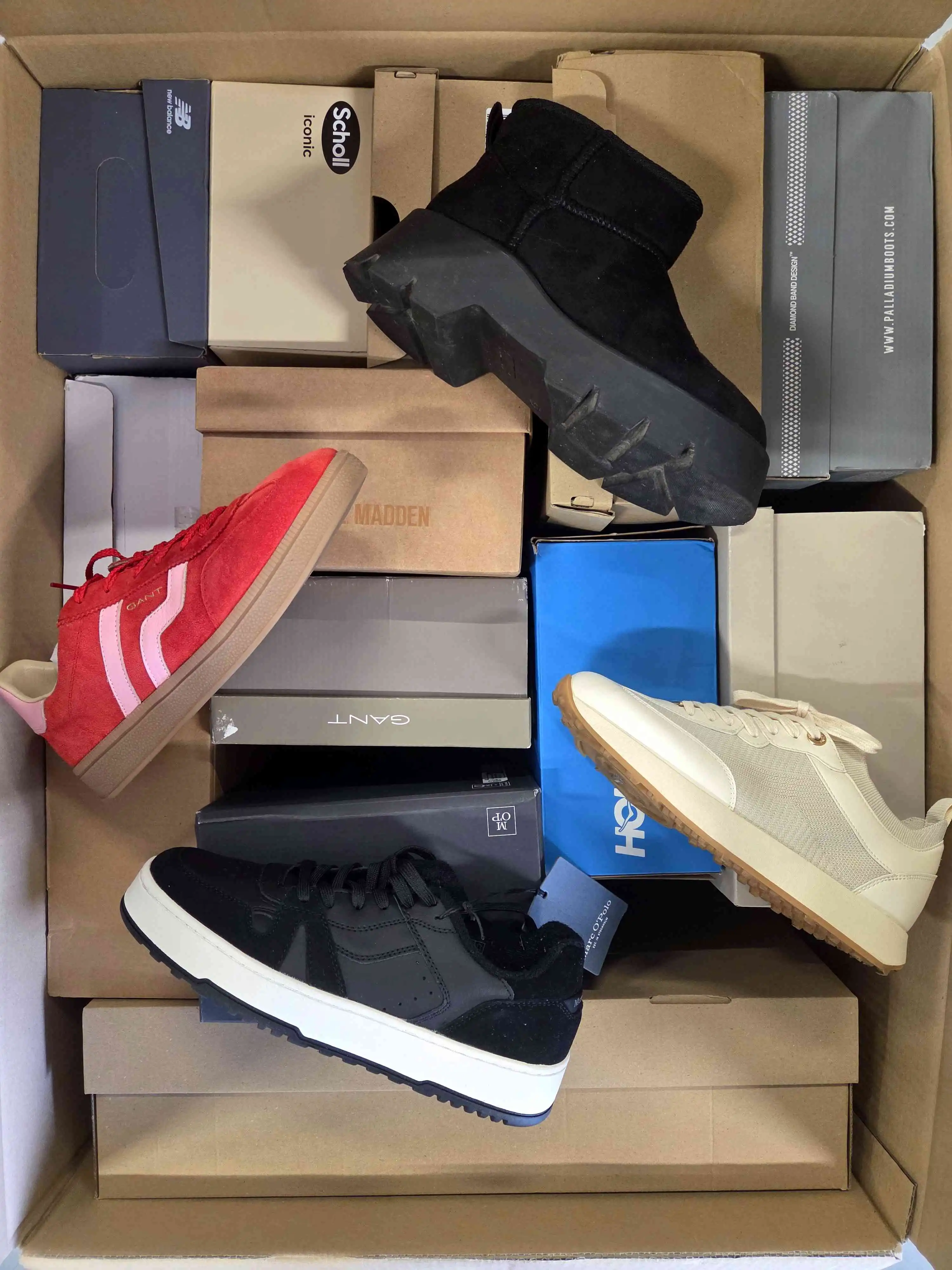 CS5705 3 The photo shows a package with footwear in the category CS.