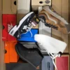 The photo shows a package with footwear in the category CS.