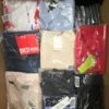 The photo shows a package with clothing in the category AP.