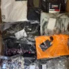 The photo shows a package with clothing in the category A.