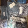 The photo shows a package with clothing in the category A.