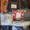 The photo shows a package with clothing in the category A.