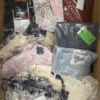 The photo shows a package with clothing in the category A.